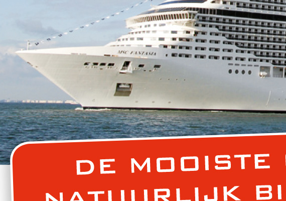 Hartadvertenties, Vp, spot (032), CMYK, van hele pagina's tot 2 koloms. Bij Cruisewinkel is het altijd een verrassing.