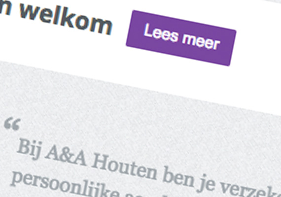 De website van A&A Houten was nodig aan een update toe, met deze leuke responsive website kunnen zij weer een tijd door.