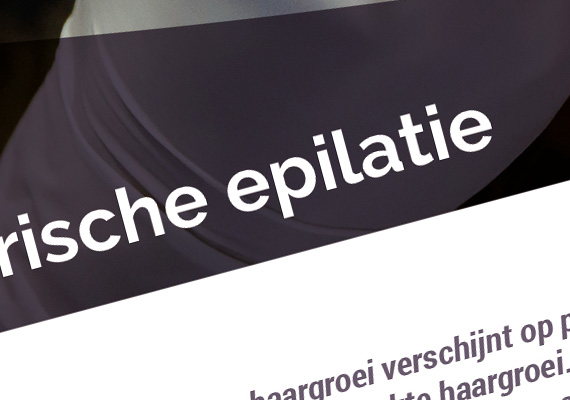 Voor de diensten van Huidzorg Houten hebben wij een serie flyers gemaakt die mooi in een rek gepresenteerd worden